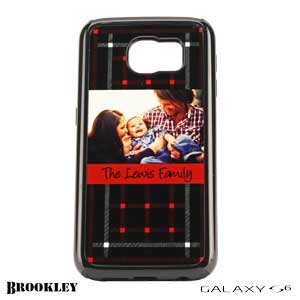 Black Brookley Galaxy S6 Case