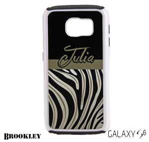White Brookley Galaxy S6 Protective Case