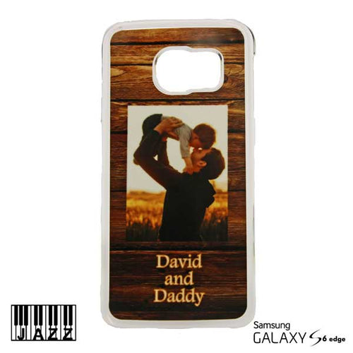 Clear Jazz Plastic Galaxy S6 Edge Case