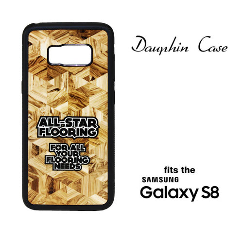 Samsung S8 Dauphin Rubber Case - Black