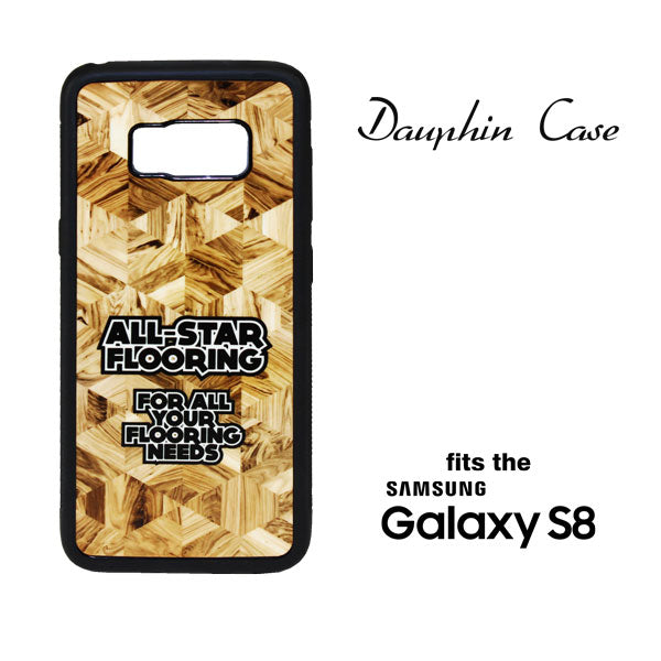 Samsung S8 Dauphin Rubber Case - Black