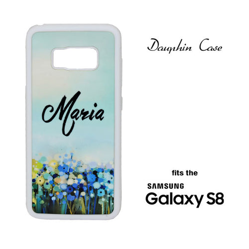 Samsung S8 Dauphin Rubber Case - White