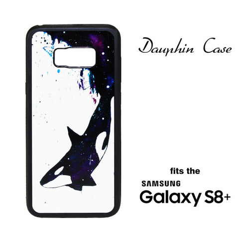 Samsung S8 PLUS Dauphin Rubber Case - Black