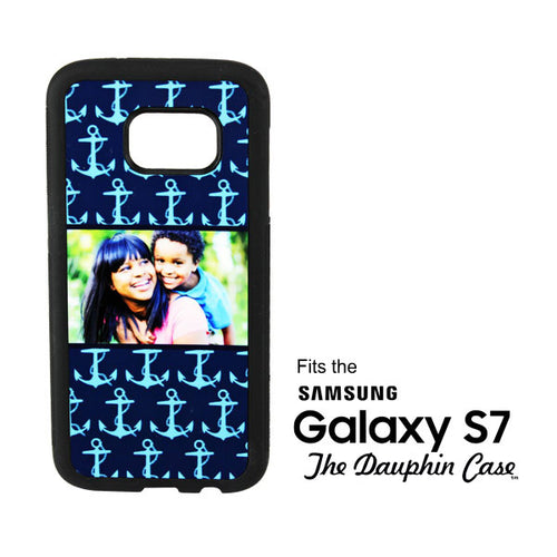 Galaxy S7® Black Dauphin™ Hard Rubber Case