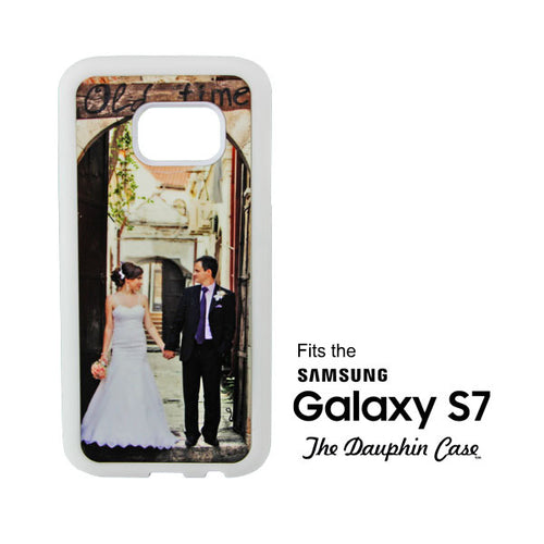Galaxy S7® White Dauphin™ Hard Rubber Case