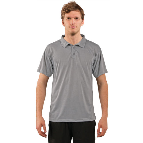 Vapor® Performance Adult Polo Golf Shirt - Steel - Medium