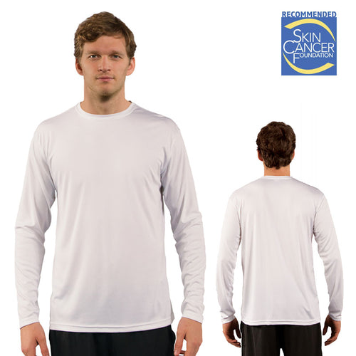 Sublimation Vapor Solar Tee - Long Sleeve - White - Large