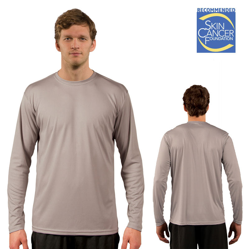 Long Sleeve Solar Tee - Adult - Athletic Gray