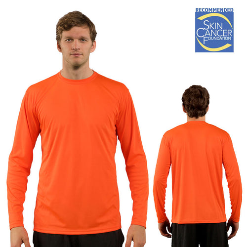 Long Sleeve Solar Tee - Adult - Safety Orange