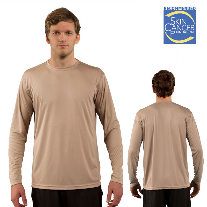 Sublimation Solar Long Sleeve T Shirt - Adult -Tan - 2XL