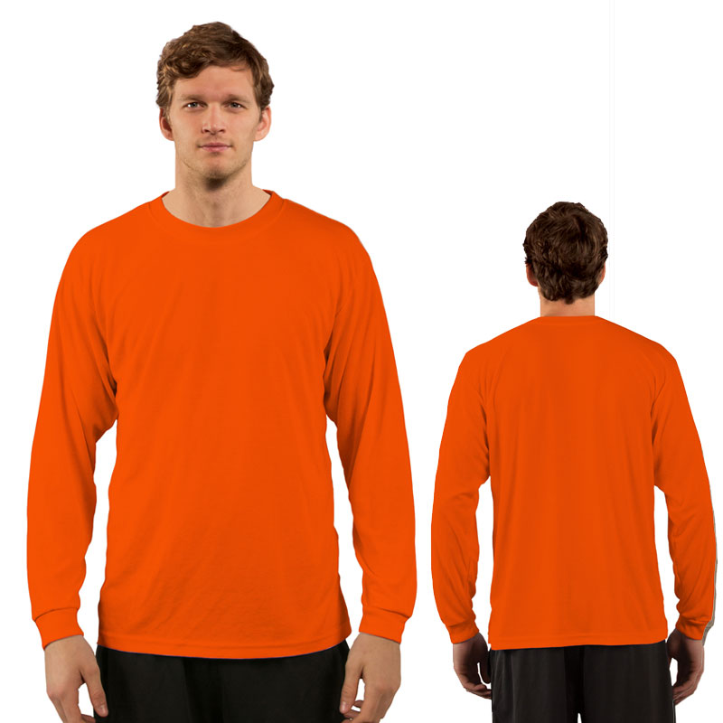 Sublimation BasicT Long Sleeve - Safety Orange