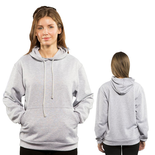 Vapor Adult Basic Hoodie Sweatshirt - Ash Heather - 3XL
