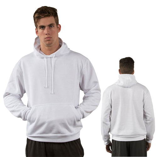 Adult Basic Hoodie Sweatshirt - Brighter White - 3XL