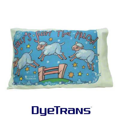 DyeTrans Sublimation Blank Basic T Fabric Pillow Case - 11.75