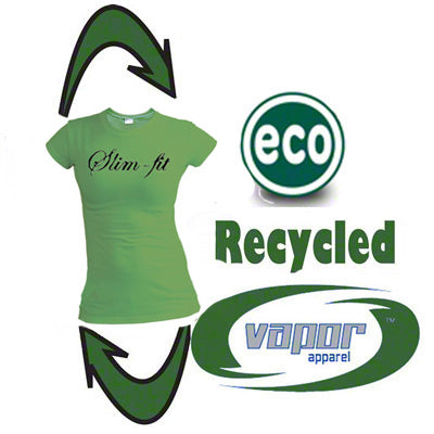 Ladies Vapor® Eco SlimFit Short Sleeve T - Leaf