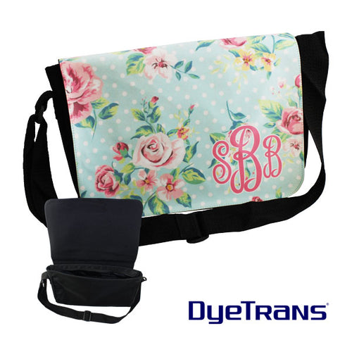 DyeTrans Sublimation Blank Messenger Bag w/Flap