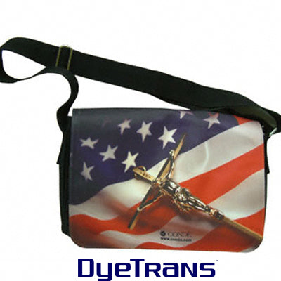 DyeTrans Sublimation Blank Large Shoulder Bag w/Flap