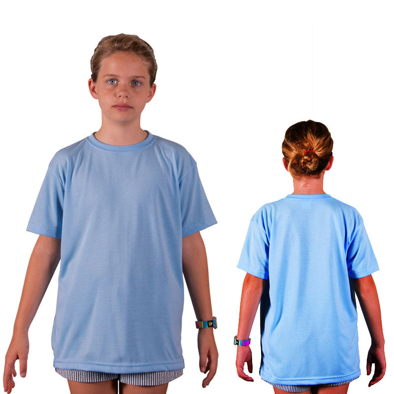 Vapor Youth Short Sleeve Basic T - Blizzard Blue - XS