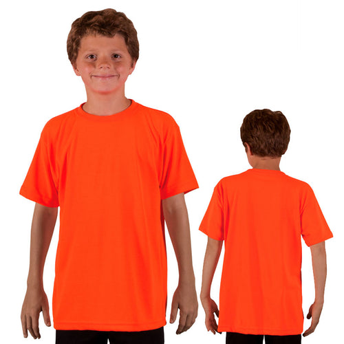 Vapor Youth Short Sleeve Basic T - Safety Orange - XS