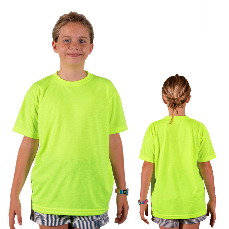Vapor Youth Short Sleeve Basic T - Safety Yellow - XS