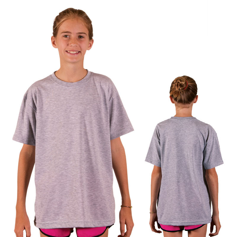 Vapor Youth Short Sleeve Basic T - Ash Heather - Medium