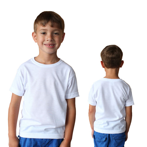 Sublimation Vapor® Basic Toddler Tee - White - 24M