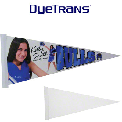 DyeTrans Sublimation Blank Felt Pennant - 8