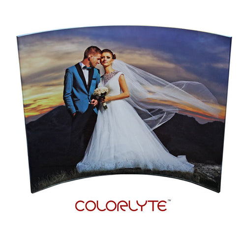 ColorLyte Sublimation Blank Curved Acrylic Photo Panel - 11