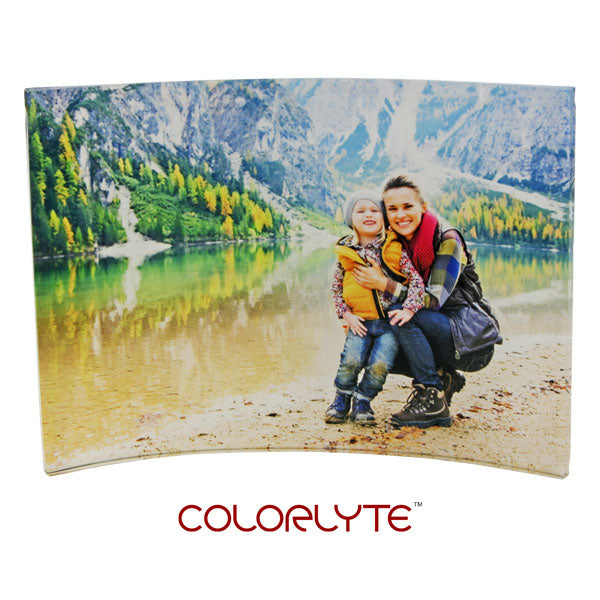 ColorLyte Sublimation Blank Curved Acrylic Photo Panel - 5