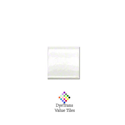 DyeTrans Sublimation Blank Ceramic Value Tile - 2