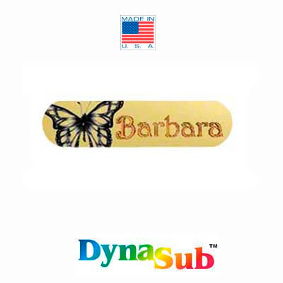 DynaSub Sublimation Blank Aluminum Hair Barrrette - .75