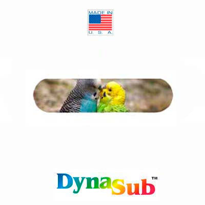 DynaSub Sublimation Blank Aluminum Hair Barrrette - .75