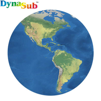 Round DynaSub® White Gloss Tin Can Insert