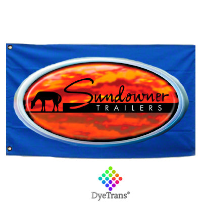 DyeTrans Sublimation Blank Flag - 36