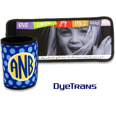 DyeTrans Sublimation Blank Neoprene Wrap Hugger w/Velcro - Fits Multiple