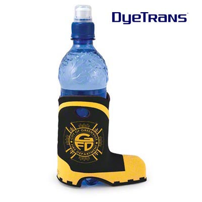 DyeTrans Sublimation Blank Scuba Foam Slip-On Boot Shape Can Hugger - Fits 12oz Can