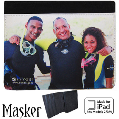 iPad® 2/3/4 Masker™ Notebook Case - Black