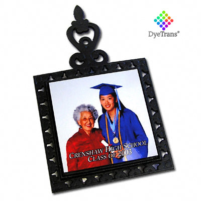 DyeTrans® Wrought Iron Trivet for 4x4 Tile