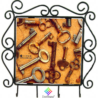 DyeTrans Wrought Iron Key Hanger for Select 6