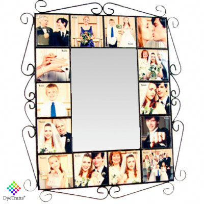 DyeTrans Wrought Iron Framed Mirror for Select 4