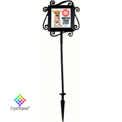 DyeTrans Wrought Iron Garden Stake for Select 4