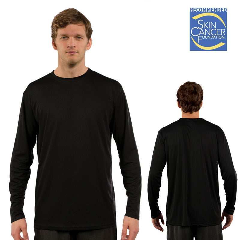 Vapor Long Sleeve Solar T - Adult - Blacker Black - Size 4