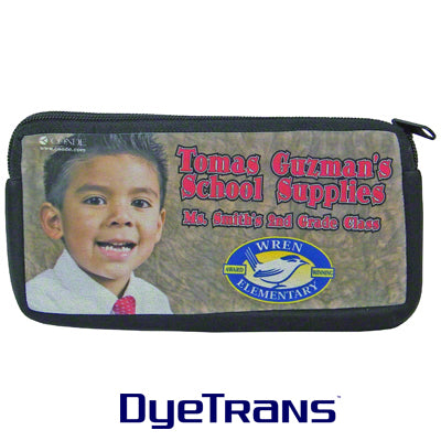 DyeTrans Sublimation Blank Neoprene Cosmetic Bag - 3.875