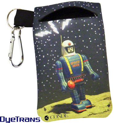 DyeTrans Sublimation Blank Neoprene Large Clip Bag