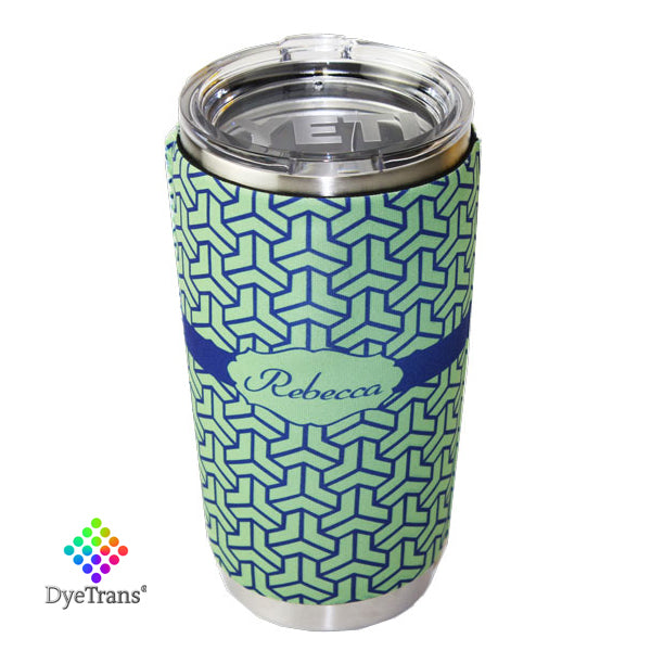 DyeTrans Sublimation Blank Neoprene Hugger - Fits Yeti 20 oz Rambler Tumbler