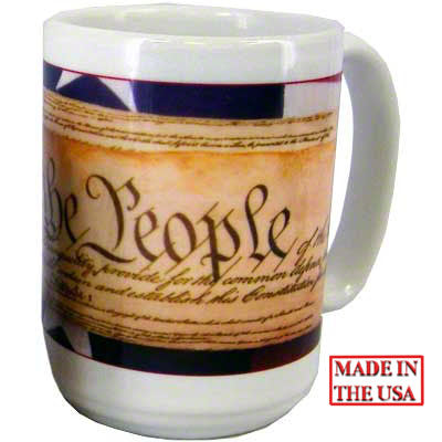 DyeTrans Sublimation Blank Ceramic Mug - Made In USA - 15 oz