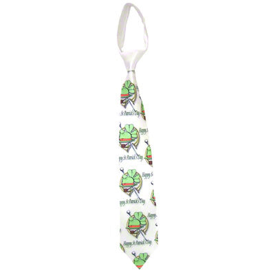 DyeTrans® Dye Sub Glossy White Satin Neck Tie