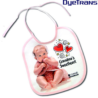 DyeTrans Sublimation Blank Baby Bib 8