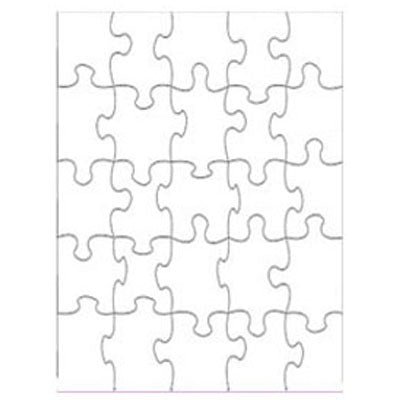 DyeTrans Sublimation Blank Puzzle - 10.5