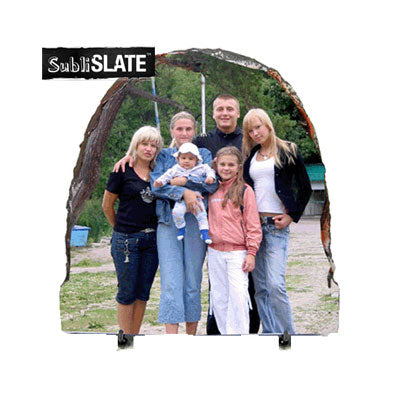 SubliSlate Blank Sublimation Slate Plaque - 5.85